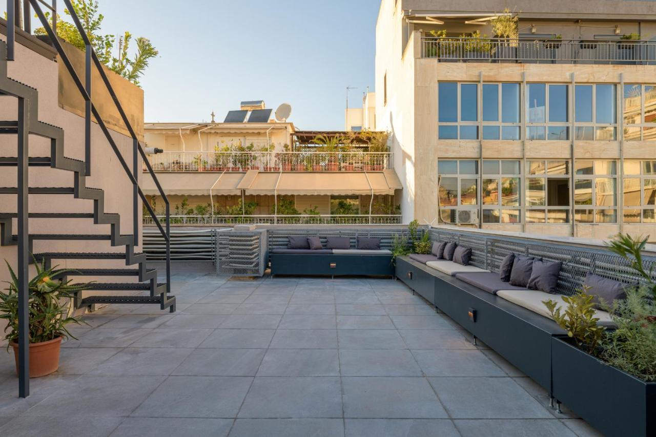 Meno Suite With Private Terrace - Jaccuzzi, Acropolis View Athen Exterior foto